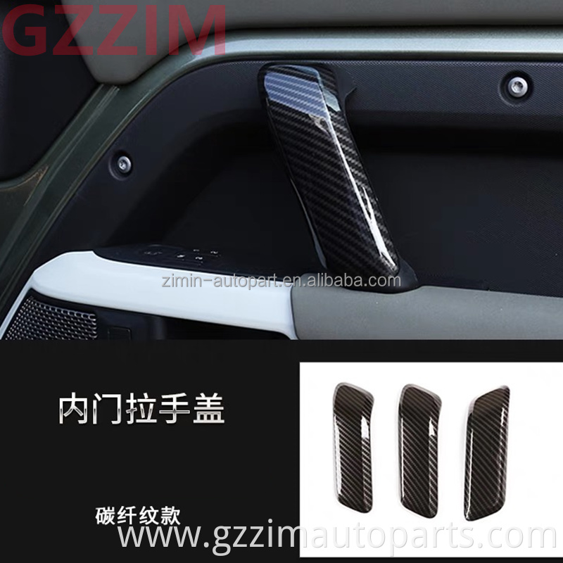 carbon fiber exterior kit Interior kit for defender 2022